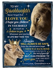 I BELIEVE IN YOU - BEST GIFT FOR GRANDDAUGHTER Small Fleece Blanket - 30" x 40" front
