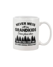 NO ONE WILL FIND YOU - PERFECT GIFT FOR GRANDMA Mug tile