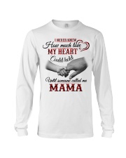 HOW MUCH LOVE MY HEART HOLD - BEST GIFT FOR MAMA Long Sleeve Tee tile