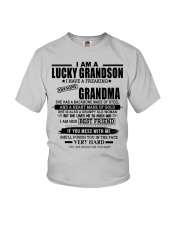 A HEART MADE OF GOLD - BEST GIFT FOR GRANDSON Youth T-Shirt front