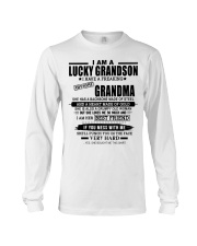 A HEART MADE OF GOLD - BEST GIFT FOR GRANDSON Long Sleeve Tee tile