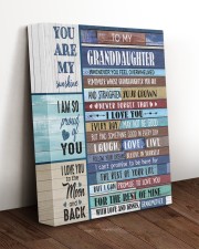 STRAIGHTEN YOUR CROWN - GIFT FOR GRANDDAUGHTER 11x14 Gallery Wrapped Canvas Prints aos-canvas-pgw-11x14-lifestyle-front-17
