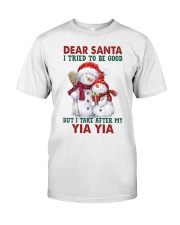 I Take After My Yia Yia - Best Gift For Grandchild Premium Fit Mens Tee tile