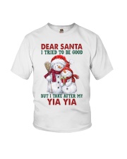 I Take After My Yia Yia - Best Gift For Grandchild Youth T-Shirt front