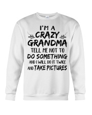 I'm A Crazy Grandma Crewneck Sweatshirt tile