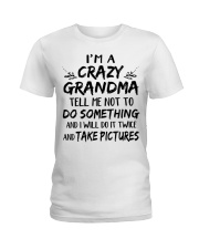 I'm A Crazy Grandma Ladies T-Shirt tile