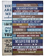 MY LOVE FOR YOU - GRANDMA TO GRANDDAUGHTER Fleece Blanket tile