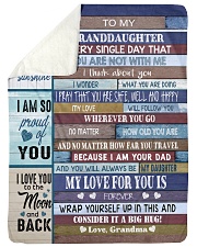 MY LOVE FOR YOU - GRANDMA TO GRANDDAUGHTER Sherpa Fleece Blanket tile