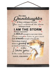 I AM THE STORM - TO GRANDDAUGTER FROM GRAMMY Hanging Canvas tile