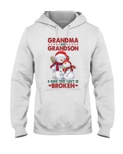 A Bond That Can't Be Broken - Amazing Gift For Grandon Hooded Sweatshirt tile