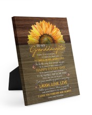 I LOVE YOU FOREVER AND ALWAYS - BEST GIFT FOR GRANDDAUGHTER Easel-Back Gallery Wrapped Canvas tile