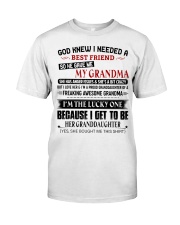 I'M THE LUCKY ONE - LOVELY GIFT FOR GRANDDAUGHTER Premium Fit Mens Tee tile