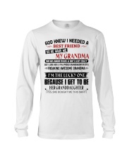 I'M THE LUCKY ONE - LOVELY GIFT FOR GRANDDAUGHTER Long Sleeve Tee tile