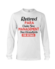 RETIRED PARA - FOR GRANDMA Long Sleeve Tee tile