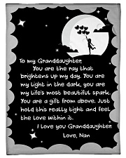 YOU ARE A GIFT FROM ABOVE - NAN TO GRANDDAUGHTER Small Fleece Blanket - 30" x 40" front