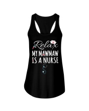 RELAX MY MAWMAW IS A NURSE - GIFT FOR GRANDKIDS Ladies Flowy Tank tile