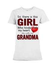 STOLE MY HEART - MEANINGFUL GIFT FOR GRANDMA Premium Fit Ladies Tee tile
