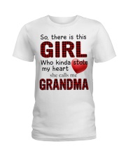 STOLE MY HEART - MEANINGFUL GIFT FOR GRANDMA Ladies T-Shirt tile