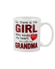 STOLE MY HEART - MEANINGFUL GIFT FOR GRANDMA Mug tile