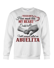 HOW MUCH LOVE MY HEART HOLD - GIFT FOR ABUELITA Crewneck Sweatshirt tile