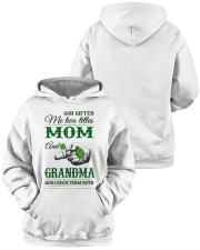 God Gifted Me Two Titles - Perfect Gift For Grandma Hooded Sweatshirt apparel-hooded-sweatshirt-lifestyle-front-42