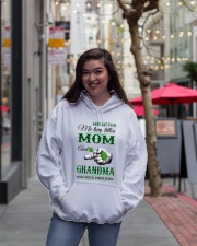 God Gifted Me Two Titles - Perfect Gift For Grandma Hooded Sweatshirt lifestyle-unisex-hoodie-front-2