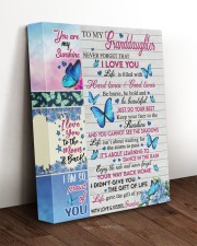 I LOVE YOU - GREAT GIFT FOR GRANDDAUGHTER 11x14 Gallery Wrapped Canvas Prints aos-canvas-pgw-11x14-lifestyle-front-17