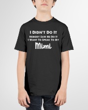 I DIDN'T DO IT - BEST GIFT FOR GRANDSON Youth T-Shirt garment-youth-tshirt-front-01