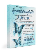 I'll Stay There Forever - Amazing Gift For Granddaughter 11x14 Gallery Wrapped Canvas Prints front