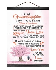 DEEP IN YOUR HEART - BEST GIFT FOR GRANDDAUGHTER Hanging Canvas tile