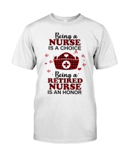 BEING RETIRED NURSE - PERFECT GIFT FOR NURSE Premium Fit Mens Tee tile