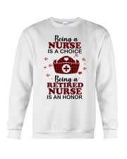 BEING RETIRED NURSE - PERFECT GIFT FOR NURSE Crewneck Sweatshirt tile