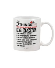 5 THINGS YOU SHOULD KNOW ABOUT MY NANNIE Mug tile