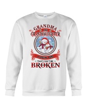 Grandma And Granddaughter A Special Bond That Can't Be Broken Crewneck Sweatshirt tile