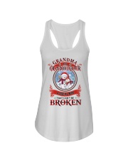 Grandma And Granddaughter A Special Bond That Can't Be Broken Ladies Flowy Tank tile