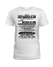 SCARES ME SOMETIMES - LOVELY GIFT DAUGHTER-IN-LAW Ladies T-Shirt tile