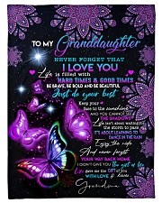 I LOVE YOU - GRANDMA TO GRANDDAUGHTER Small Fleece Blanket - 30" x 40" front
