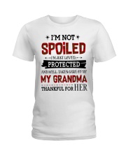 THANKFUL FOR HER - GREAT GIFT FOR GRANDCHILDREN Ladies T-Shirt tile