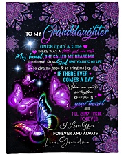I LOVE YOU - GRANDDAUGHTER GIFT WITH BUTTERFLY Fleece Blanket tile
