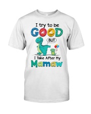 I Try To Be Good - Best Gift For Grandchild Premium Fit Mens Tee tile