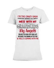 I'm The Crazy Gaga - Perfect Gift For Gaga Premium Fit Ladies Tee tile