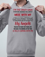 I'm The Crazy Gaga - Perfect Gift For Gaga Hooded Sweatshirt apparel-hooded-sweatshirt-lifestyle-front-46