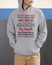 I'm The Crazy Gaga - Perfect Gift For Gaga Hooded Sweatshirt apparel-hooded-sweatshirt-lifestyle-front-53