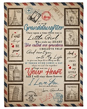 I LOVE YOU - GRANDMA TO GRANDDAUGHTER Small Fleece Blanket - 30" x 40" front