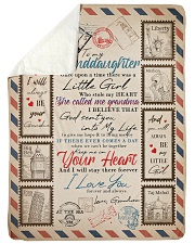I LOVE YOU - GRANDMA TO GRANDDAUGHTER Sherpa Fleece Blanket tile