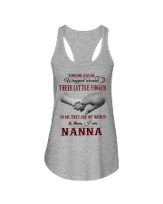 THEY ARE MY WORLD - PERFECT GIFT FOR NANNA Ladies Flowy Tank tile