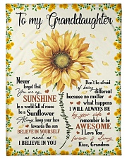 YOU ARE MY SUNSHINE - GRANDMA TO GRANDDAUGHTER Small Fleece Blanket - 30" x 40" front