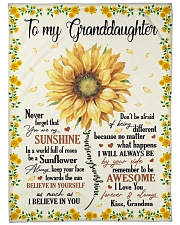 YOU ARE MY SUNSHINE - GRANDMA TO GRANDDAUGHTER Fleece Blanket tile