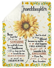 YOU ARE MY SUNSHINE - GRANDMA TO GRANDDAUGHTER Sherpa Fleece Blanket tile
