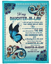 YOU'RE THE LOVE - GIFT FOR DAUGHTER-IN-LAW Large Fleece Blanket - 60" x 80" front